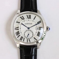 独家购买正品开模！Cartier 卡地亚DRIVE DE CARTIER系列 WGNM0003 尺寸41mm，搭载原装1904PS-MC机械机芯，以卓越造型成就经典，再添阳刚典雅篇章．卓尔不群的枕形线条利落大方，多切面尖晶石表冠，球状形兰宝石防炫镜面、兰宝石透视底！