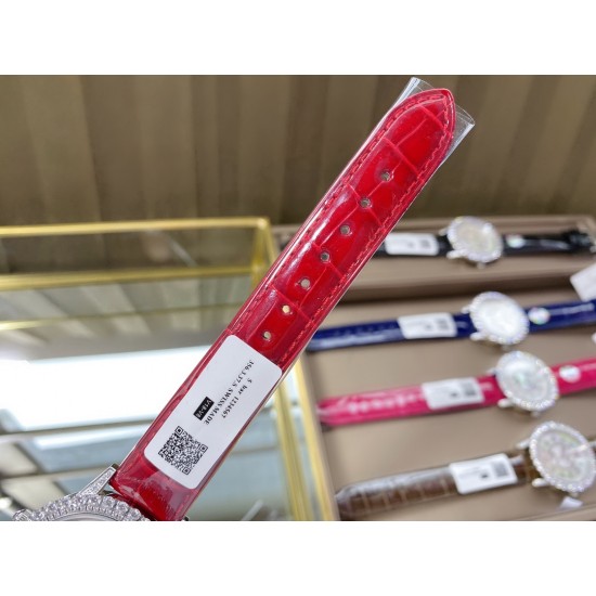 实拍 v18出品 狠货来袭 积家 约会大师 升级版最新24小时日月星辰 日月分明 女士腕表 珠宝镶钻设计风格首次使用高级珠宝的爪镶工艺而非常罕见轨道镶嵌!采用锆石材料。鲜艳光泽强!壳套:珠宝镶钻表壳、316L精钢玻璃:采用蓝宝石水晶表镜表盘:珍珠母贝镶钻表盘、台湾厂立体数字真钉立体!太阳月亮浮现出立体效果24小时日月分明表带:美洲鳄鱼皮表带尺寸:直径36mm,厚度8.8mm机芯:瑞士进口机芯体现出高贵优雅气质、材质进口质量保证零0⃣返修 实拍 v18出品 狠货来袭 积家 约会大师 升级版最新24小时日月星辰 日月分明 女士腕表 珠宝镶钻设计风格首次使用高级珠宝的爪镶工艺而非常罕见轨道镶嵌!采用锆石材料。鲜艳光泽强!壳套:珠宝镶钻表壳、316L精钢玻璃:采用蓝宝石水晶表镜表盘:珍珠母贝镶钻表盘、台湾厂立体数字真钉立体!太阳月亮浮现出立体效果24小时日月分明表带:美洲鳄鱼皮表带尺寸:直径36mm,厚度8.8mm机芯:瑞士进口机芯体现出高贵优雅气质、材质进口质量保证零0⃣返修