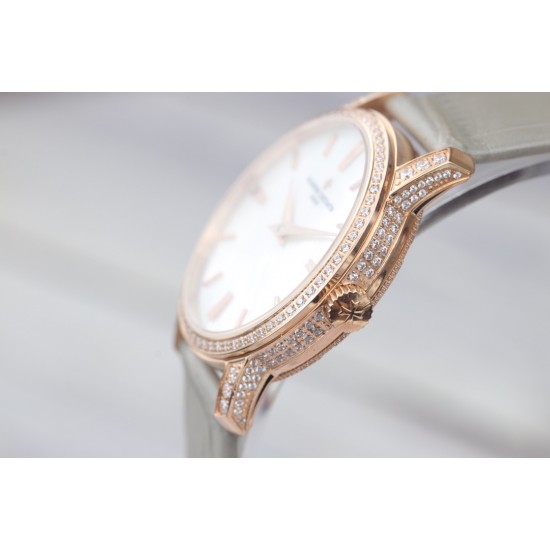 实拍 TK新品江诗丹顿传袭超薄系列-Vacheron Constantin 专为女神打造的,奢华时尚,采用进口316钢表壳,搭配原装进口9015机芯(0返修),天然蓝宝石玻璃镜面,直径33mm,超薄工艺7.8mm,超强防水30米,竹节纹进口小牛皮表带, 实拍 TK新品江诗丹顿传袭超薄系列-Vacheron Constantin 专为女神打造的,奢华时尚,采用进口316钢表壳,搭配原装进口9015机芯(0返修),天然蓝宝石玻璃镜面,直径33mm,超薄工艺7.8mm,超强防水30米,竹节纹进口小牛皮表带,