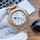 实物拍摄品牌：百达翡丽-PATEK PHILPPE 运动系列鹦鹉类型：[酷]男士腕表表壳：316精钢（做工优质）表带：顶级316精钢机芯：高级定制全自动机械机芯(走时稳定)材料：高级强化镀膜镜面尺寸：直径41mm 厚度12.5mm