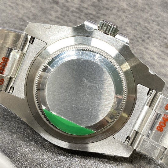 【N厂出品】劳力士 黑水鬼 客户定制的瑞士eta3135机心 904L钢 V10 40MM！出货实拍