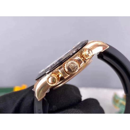 市场最高复刻跟正品一样重，想了解吗？ 劳力士 ROLEX  重量版迪通拿 厚度12.7mm 合成重金属➕包金➕丹东7750机芯➕国检包金证书 重量144克【市场钢表115克】，价格亲民，现货预售[勾引][勾引][勾引]
