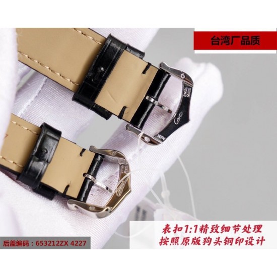 卡地亚杜蒙系列配置细节图