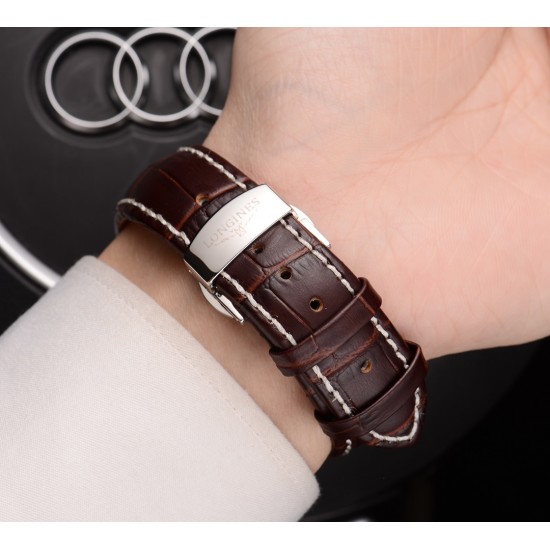 浪琴 Longines 精品男士腕表 经典大三针设计 尊贵大气 绅士风范 卓越品质 热卖全城 采用瑞士全自动机械机芯 顶级316精钢表壳表带 进口蓝宝石超强镜面 尺寸40*11 浪琴 Longines 精品男士腕表 经典大三针设计 尊贵大气 绅士风范 卓越品质 热卖全城 采用瑞士全自动机械机芯 顶级316精钢表壳表带 进口蓝宝石超强镜面 尺寸40*11