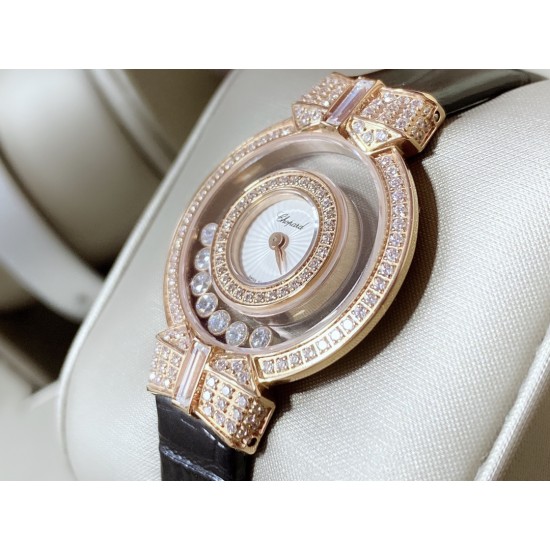 实拍 (蝴蝶结)chopard-happy Sport 萧邦HAPPY DIAMONDS系列快乐钻 腕表蓝宝石玻璃镜面 原厂瑞士石英机芯 镜面内自由滑动快乐钻 钻石围绕表盘回旋起舞 制作精巧双层透明跳跃时尚的设计风格,完美女性的前卫、大方、秀气的特质,内、外蓝宝石玻璃 ,微型按调EAT瑞士石英机,表壳直径约28mm 实拍 (蝴蝶结)chopard-happy Sport 萧邦HAPPY DIAMONDS系列快乐钻 腕表蓝宝石玻璃镜面 原厂瑞士石英机芯 镜面内自由滑动快乐钻 钻石围绕表盘回旋起舞 制作精巧双层透明跳跃时尚的设计风格,完美女性的前卫、大方、秀气的特质,内、外蓝宝石玻璃 ,微型按调EAT瑞士石英机,表壳直径约28mm