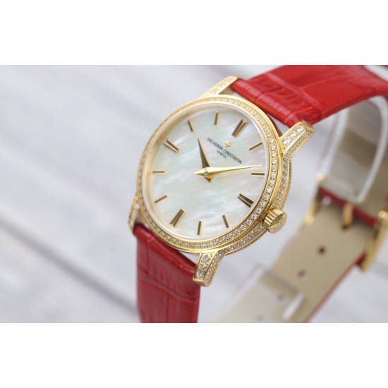 实拍 TK新品江诗丹顿传袭超薄系列-Vacheron Constantin 专为女神打造的,奢华时尚,采用进口316钢表壳,搭配原装进口9015机芯(0返修),天然蓝宝石玻璃镜面,直径33mm,超薄工艺7.8mm,超强防水30米,竹节纹进口小牛皮表带, 实拍 TK新品江诗丹顿传袭超薄系列-Vacheron Constantin 专为女神打造的,奢华时尚,采用进口316钢表壳,搭配原装进口9015机芯(0返修),天然蓝宝石玻璃镜面,直径33mm,超薄工艺7.8mm,超强防水30米,竹节纹进口小牛皮表带,