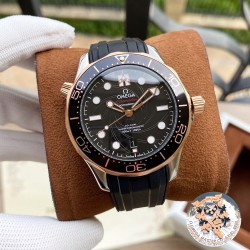 OMEGA 欧米茄 海马系列300米潜水腕表】詹姆斯邦德 表壳左侧同原装“007”专属金属片⚠️底盖玻璃专属印花⚠️内置全自动机械8800机芯.尺寸42mm！