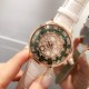 最新款时来运转 萧邦钻石时装表 大表盘百搭时尚 搭载原装石英机 走时准 真皮表带