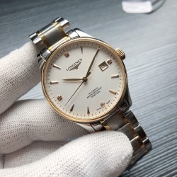 浪琴 LONGINES J21  浪琴百年纪念款 今日推荐 又是一款机芯质量耐用长达10年的原装进口8215机械机芯的好表 意大利进口小牛皮带 原装蝴蝶扣 39mm11mm 进口8215机心 瑞机壳套 原版复刻1比1  高端大气上档次 请认准独家品质