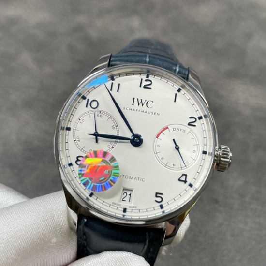 颜值第一！ZF出品。IWC 葡7 V5版 最新机芯、万国IWC－葡萄牙系列 七日链 葡七 自动机械机芯 独立小秒针 真动能指示 蓝宝石玻璃 42mm[色][色]出货实拍