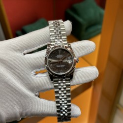 劳力士水泥灰日志31mm316L精钢材质2236全自动机械机芯