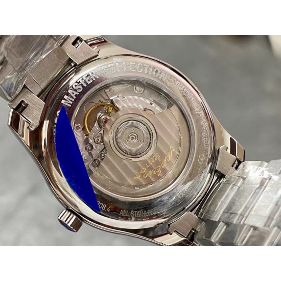 LONGINES 浪琴 名匠 动能腕表!1⃣️腕表尺寸40X10毫米。表壳尺寸工艺完美复制原装工艺2⃣️柳叶形蓝钢淬火表针,针型和工艺均同步正品。3⃣️机芯采用一体L602机芯,真轴承并非贴片机芯,并带有精磨日内瓦纹! LONGINES 浪琴 名匠 动能腕表!1⃣️腕表尺寸40X10毫米。表壳尺寸工艺完美复制原装工艺2⃣️柳叶形蓝钢淬火表针,针型和工艺均同步正品。3⃣️机芯采用一体L602机芯,真轴承并非贴片机芯,并带有精磨日内瓦纹!