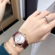 实拍《YF》萧邦（五钻小号无日历）HAPPY DIAMONDS 七彩圣诞主题 符合接下来圣诞跨年的气氛每一颗钻石都是最好的礼物 心向自由 与快乐不期而遇。