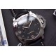 沛纳海 PAM359全身抛光316L精钢 三明治数字刻度面盘 超强夜光  44mm直径 搭配小牛皮 经典简约 百搭只选