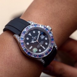 ‼️‼️ ROLEX 劳力士 游艇名仕42MM表径隐藏款226679TBR正式上线，全球限量款。嵌T型冰糖钻与糖果钻，珠宝级镶嵌工艺！