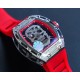 理查德米勒 RICHARD MILLE 最新升級特别版 抛光亮壳 让你体验最亮鬼头 带出最经典的RM052鬼头经典传奇 永不落后 镂空骷髅头腕表.骷髅头轮廓突出,造型霸气不羁,具有震撼人心的魅力。搭配艳耀色彩的真皮轻便表带,更拉风,更前卫。缤纷盛夏,换上短袖T恤的你,腕间搭上鲜艳的表款,是不是很吸睛?尺寸43x50mm ⚠️请认准独家品质 理查德米勒 RICHARD MILLE 最新升級特别版 抛光亮壳 让你体验最亮鬼头 带出最经典的RM052鬼头经典传奇 永不落后 镂空骷髅头腕表.骷髅头轮廓突出,造型霸气不羁,具有震撼人心的魅力。搭配艳耀色彩的真皮轻便表带,更拉风,更前卫。缤纷盛夏,换上短袖T恤的你,腕间搭上鲜艳的表款,是不是很吸睛?尺寸43x50mm ⚠️请认准独家品质