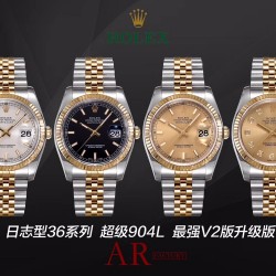 ROLEX 劳力士 DATEJUST 日志型 36mm系列腕表，重新定义最高品质的DATEJUST副本[拳头]