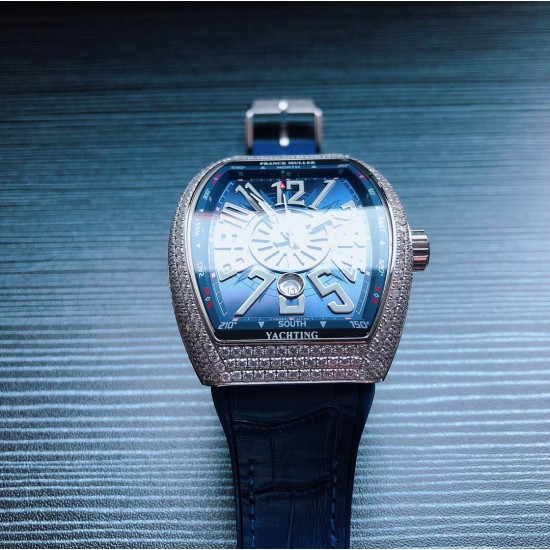 法兰克 穆勒 Franck Muller F12 运动时尚满钻高贵 尺寸54*42*15mm 全自动机械机芯 蓝光镀膜玻璃 牛皮表带底部橡胶 原装针扣 糅合运动设计风格 中间完美弧线夹层设计 尽显绅士品味 三杰推荐男士机械腕表 SJ为你精心制作超真实实物图拍摄 法兰克 穆勒 Franck Muller F12 运动时尚满钻高贵 尺寸54*42*15mm 全自动机械机芯 蓝光镀膜玻璃 牛皮表带底部橡胶 原装针扣 糅合运动设计风格 中间完美弧线夹层设计 尽显绅士品味 三杰推荐男士机械腕表 SJ为你精心制作超真实实物图拍摄