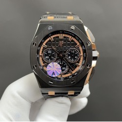 今日推荐爱彼皇家橡树 黑陶 44mm 3126机  顶级品质 出货实拍✈️