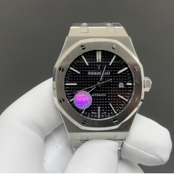 今日推荐ZF 爱彼皇家橡树系列15400钢王 银色黑盘 超神之作 一体机 41mm 顶级品质 出货实拍✈️