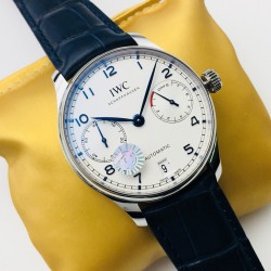 【ZF Factory销量神器】市场最高版本 葡7 万 国IWC－葡萄牙系列 七日链  1⃣️搭载定制版自动机械机芯！2⃣️独立小秒针，真动能指示！3⃣️蓝宝石玻璃镜面！4⃣️定制版意大利牛皮表带，原装扣子！5⃣️直径42毫米！ZF出品 必属精品 欢迎您的品鉴！
