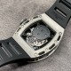 Richard Mille 理查德米勒系列,亲民版!一比一复刻 !全镂空骷髅头 腕表 简约无钻款 酒桶型镂空表盘 橡胶黑色表带 加了碳素!防水效果杠杠的!出货实拍 Richard Mille 理查德米勒系列,亲民版!一比一复刻 !全镂空骷髅头 腕表 简约无钻款 酒桶型镂空表盘 橡胶黑色表带 加了碳素!防水效果杠杠的!出货实拍