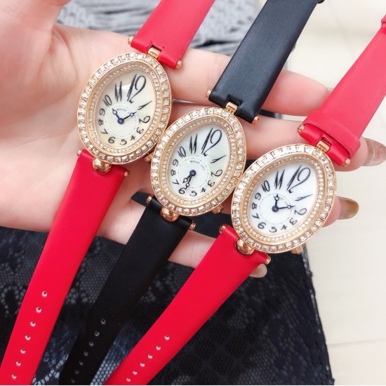 2019新款Breguet-宝玑那不勒斯皇后系列! 史上最强最美 绝对值得拥有的一款 拱桥弧形、表盘用天然白色珍珠母贝 阿拉伯数字时符 经典的蓝钢宝玑指针,完美复刻 那不勒斯皇后款 绝对的女神气质名媛款 最重要的是百搭得来不失少女心 必入款❗带上一秒变女神,各种派对,晚会,聚会,约会,发布会,让你BlingBling 2019新款Breguet-宝玑那不勒斯皇后系列! 史上最强最美 绝对值得拥有的一款 拱桥弧形、表盘用天然白色珍珠母贝 阿拉伯数字时符 经典的蓝钢宝玑指针,完美复刻 那不勒斯皇后款 绝对的女神气质名媛款 最重要的是百搭得来不失少女心 必入款❗带上一秒变女神,各种派对,晚会,聚会,约会,发布会,让你BlingBling
