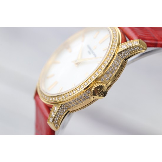 实拍 TK新品江诗丹顿传袭超薄系列-Vacheron Constantin 专为女神打造的,奢华时尚,采用进口316钢表壳,搭配原装进口9015机芯(0返修),天然蓝宝石玻璃镜面,直径33mm,超薄工艺7.8mm,超强防水30米,竹节纹进口小牛皮表带, 实拍 TK新品江诗丹顿传袭超薄系列-Vacheron Constantin 专为女神打造的,奢华时尚,采用进口316钢表壳,搭配原装进口9015机芯(0返修),天然蓝宝石玻璃镜面,直径33mm,超薄工艺7.8mm,超强防水30米,竹节纹进口小牛皮表带,