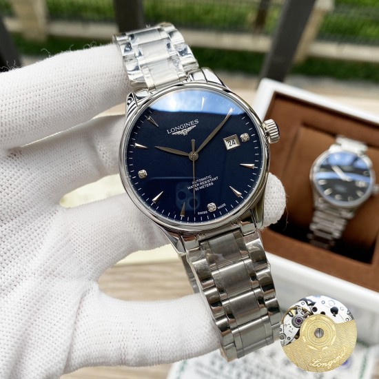 浪琴 Longines 精品男士腕表,经典大三针设计,尊贵大气,绅士风范,卓越品质,热卖全城。采用进口西铁城机械机芯(零返修),顶级316精钢表壳表带,矿物质超强镜面,尺寸40*12 浪琴 Longines 精品男士腕表,经典大三针设计,尊贵大气,绅士风范,卓越品质,热卖全城。采用进口西铁城机械机芯(零返修),顶级316精钢表壳表带,矿物质超强镜面,尺寸40*12