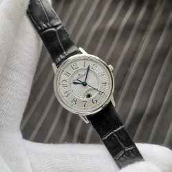 实拍 MG荣誉出品 业内最小尺寸自动机械表 积家约会29mm  打破没有小尺寸机械的现状，这个春天，愿你有一个美好的约会，机芯:ZP既视感 超立体 表带:意大利小牛皮 表扣:原装折叠扣。