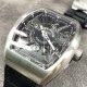 Franck Muller 法兰克穆勒 V45 自动机械腕表 。酒桶形精钢表壳搭配拱型蓝宝石镜面 ,拉丝纹表盘立体搪瓷刻度 ,日本西铁城9015自动机械机芯 ,黑色橡胶镶嵌牛皮表带 ,蝴蝶双按扣 。尺寸43.5mmX54.5mm。尽显休闲运动设计风格。tw厂出品,出货实拍 Franck Muller 法兰克穆勒 V45 自动机械腕表 。酒桶形精钢表壳搭配拱型蓝宝石镜面 ,拉丝纹表盘立体搪瓷刻度 ,日本西铁城9015自动机械机芯 ,黑色橡胶镶嵌牛皮表带 ,蝴蝶双按扣 。尺寸43.5mmX54.5mm。尽显休闲运动设计风格。tw厂出品,出货实拍