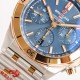 【硬核钢王】GF新品百年灵Chronomat,备受关注的蝴蝶扣辊珠精钢表链因其类似“子弹”的外形被称为“子弹链”。一体式圆滑倒角处理,每一处细节都展现出高辨识度机械美感!表壳纵向拉丝更显GF超凡的打磨功力!材质: 316L精钢直径: 42毫米机芯:Asia-7750机芯GF出品,复刻首选! 【硬核钢王】GF新品百年灵Chronomat,备受关注的蝴蝶扣辊珠精钢表链因其类似“子弹”的外形被称为“子弹链”。一体式圆滑倒角处理,每一处细节都展现出高辨识度机械美感!表壳纵向拉丝更显GF超凡的打磨功力!材质: 316L精钢直径: 42毫米机芯:Asia-7750机芯GF出品,复刻首选!