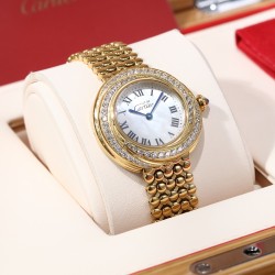 卡家时光流转系列经典中古表  真香警告⚠️Cartier小旋风 最热门的Vintage✔️小旋风的外壳，三圈圆圈绻缱交缠，演绎人生真挚情感。精致闪耀，华丽璀璨，，美到炸裂直径32mm，原装瑞士机芯，蓝宝石防刮镜面，有镀白金款和镀黄金，镀玫瑰金材质（白金为真白金材质，玫瑰金和黄金均为唛金电镀），美不胜收‼️女神必备中古腕表，韵味十足，上手超级奈斯