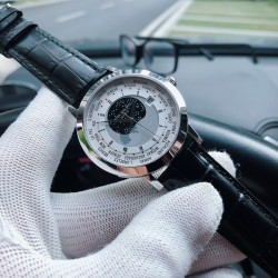 百达翡丽-PATEK PHILPPE X43 三杰独家新品首发 男士腕表，采用316精钢表壳，进口小牛皮/简约针扣表带 进口西铁城8215全自动机芯，，顶级蓝宝石玻璃镜片，尺寸：直径39mm 厚度12mm 三杰精致推荐男士机械腕表 SJ为你精心挑选超真实实物图拍摄
