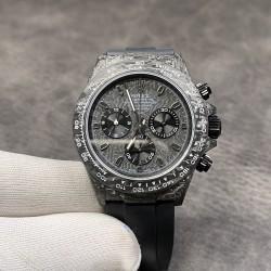 劳力士 迪通拿 锻造碳 7750机 40MM 出货实拍
