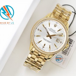 LS.  2⃣️0⃣️1⃣️9⃣️劳力士Rolex 火爆开启上市，与台湾厂耗时6个月打造精美壳身，不显浮华的风格广受成功人士喜爱，逐渐深刻人心，并备受各界人士推重。工艺精湛，糅合尊贵、典雅和独特气质于一身，位列世界手表业之翘楚材料：316钢  18k微纳米电镀金，直径41mm，机芯型号，进口机芯，28800每小时振荡次数，动力储备48小时，三度防水性能，返修率几乎为零。