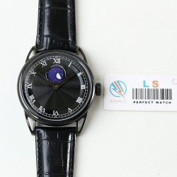 LS精品   2019新款卡地亚独家首发精品男士腕表全自动机械进口2824上下眼改月相（零故障）316L精钢表壳意大利进口牛皮表带配易用针扣 蓝宝石防刮玻璃直径:42mm 厚度12mm 12字位真日月星辰。30米防水‼️