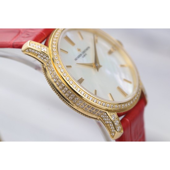 实拍 TK新品江诗丹顿传袭超薄系列-Vacheron Constantin 专为女神打造的,奢华时尚,采用进口316钢表壳,搭配原装进口9015机芯(0返修),天然蓝宝石玻璃镜面,直径33mm,超薄工艺7.8mm,超强防水30米,竹节纹进口小牛皮表带, 实拍 TK新品江诗丹顿传袭超薄系列-Vacheron Constantin 专为女神打造的,奢华时尚,采用进口316钢表壳,搭配原装进口9015机芯(0返修),天然蓝宝石玻璃镜面,直径33mm,超薄工艺7.8mm,超强防水30米,竹节纹进口小牛皮表带,