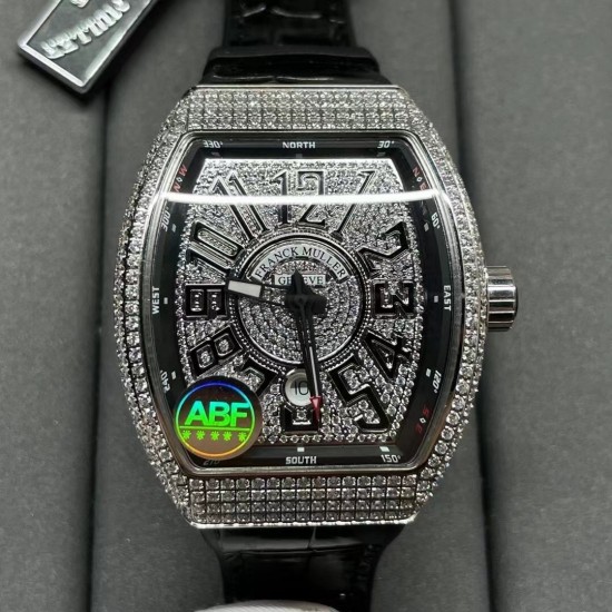 FM 法兰克穆勒 Franck Muller V45 SC DT系列!尺寸54*42*15mm !全自动机械机芯 蓝光镀膜玻璃 牛皮表带底部橡胶 折叠扣 糅合运动设计风格 中间完美弧线夹层设计 尽显绅士品味! FM 法兰克穆勒 Franck Muller V45 SC DT系列!尺寸54*42*15mm !全自动机械机芯 蓝光镀膜玻璃 牛皮表带底部橡胶 折叠扣 糅合运动设计风格 中间完美弧线夹层设计 尽显绅士品味!