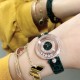 【独家美拍萧邦经邦萧邦HAPPY DIAMONDS系列快乐钻腕表】新增最新绿表盘 蓝宝石玻璃镜面 我们就是自己的神话 原厂瑞士石英机芯 镜面内7颗快乐钻自由转动 活动钻石围绕表盘回旋起舞 制作精巧的表壳玩味透明概念 chopard家标志性的Happy钻石在两片蓝宝石水晶玻璃 形成的空间内自由滑动 充分展现自由和欢快的感觉 表壳顶端与底端各缀有一圈钻石 树叶形指针 较小的同心圆为珍珠母贝质地 呈圆满的球型 两个同心圆环上皆全手工镶有钻石 七颗灵动钻石如悬空漂浮一般 细节见真知 【独家美拍萧邦经邦萧邦HAPPY DIAMONDS系列快乐钻腕表】新增最新绿表盘 蓝宝石玻璃镜面 我们就是自己的神话 原厂瑞士石英机芯 镜面内7颗快乐钻自由转动 活动钻石围绕表盘回旋起舞 制作精巧的表壳玩味透明概念 chopard家标志性的Happy钻石在两片蓝宝石水晶玻璃 形成的空间内自由滑动 充分展现自由和欢快的感觉 表壳顶端与底端各缀有一圈钻石 树叶形指针 较小的同心圆为珍珠母贝质地 呈圆满的球型 两个同心圆环上皆全手工镶有钻石 七颗灵动钻石如悬空漂浮一般 细节见真知