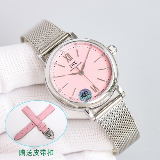 赠送表带「TW.Factory」新品推出IWC万国表柏涛菲诺自动腕表34mm系列1 壳套尺寸34mm/9.5mm采用316精钢材质打磨,每个壳套全程CNC处理所有细节达到完美2 采用日本9015机芯,经过本厂严格把控 调试 达到零返修稳定性3 采用瑞士蓝宝石镜面 通透明亮4 字面采用简洁的条丁罗马钻设计呈现出精致典雅之感优雅大方之作,达到1:15:表带搭配意大利小牛皮皮质柔软细腻:有五种颜色可选(绿色,蓝色,粉色,深棕,冰蓝)TW品质 赠送表带「TW.Factory」新品推出IWC万国表柏涛菲诺自动腕表34mm系列1 壳套尺寸34mm/9.5mm采用316精钢材质打磨,每个壳套全程CNC处理所有细节达到完美2 采用日本9015机芯,经过本厂严格把控 调试 达到零返修稳定性3 采用瑞士蓝宝石镜面 通透明亮4 字面采用简洁的条丁罗马钻设计呈现出精致典雅之感优雅大方之作,达到1:15:表带搭配意大利小牛皮皮质柔软细腻:有五种颜色可选(绿色,蓝色,粉色,深棕,冰蓝)TW品质