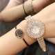 时装奢华版 肖邦-Chopard珠宝腕表:精致奢华;整表采用镶嵌技术;珍珠母贝;包镶流动水滴形透明锆钻,壳直径34mm 实拍 以创造艺术品的方式专注每一只腕表 时装奢华版 肖邦-Chopard珠宝腕表:精致奢华;整表采用镶嵌技术;珍珠母贝;包镶流动水滴形透明锆钻,壳直径34mm 实拍 以创造艺术品的方式专注每一只腕表
