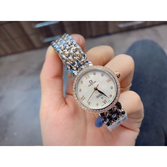 OMEGA 欧米茄 小水滴  瑞士机芯  尺寸28mm！