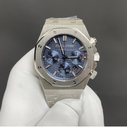 今日推荐爱彼 26240计时款 白壳蓝面 41mm 4401机 顶级品质 出货实拍✈️