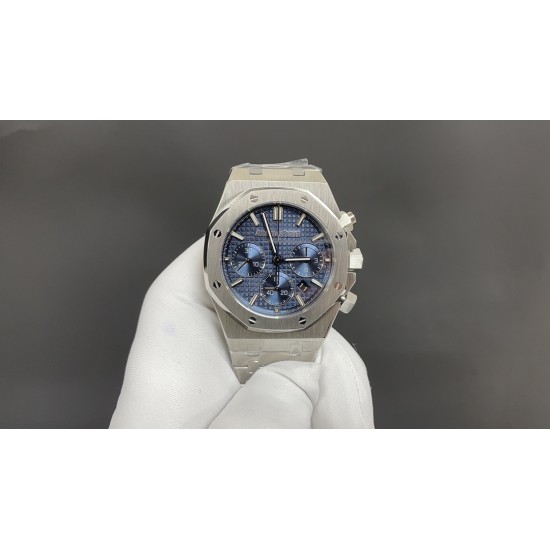 今日推荐爱彼 26240计时款 白壳蓝面 41mm 4401机 顶级品质 出货实拍✈️