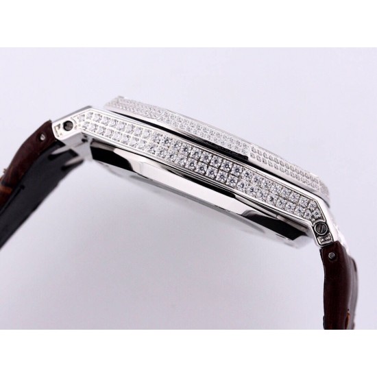 SF 爱彼 Audemars Piguet 皇家橡树系列 ️钻石壳 皮带款 搭载316L不锈精钢表壳 实心厚重钢带精选进口奥地利水钻 光彩闪耀 采用进口亚洲3120机芯 精准计时 耗时13个月 钻石精致手表 尺寸41.5x12mm 重量110g SF Factory 三杰精致推荐男士机械腕表 SJ为你精心打造超真实实物图拍摄 SF 爱彼 Audemars Piguet 皇家橡树系列 ️钻石壳 皮带款 搭载316L不锈精钢表壳 实心厚重钢带精选进口奥地利水钻 光彩闪耀 采用进口亚洲3120机芯 精准计时 耗时13个月 钻石精致手表 尺寸41.5x12mm 重量110g SF Factory 三杰精致推荐男士机械腕表 SJ为你精心打造超真实实物图拍摄