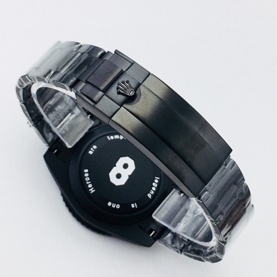 【BLAKEN新品强势来袭】劳.力士ROLEX mamba 科比•布莱恩特独家纪念款限量发售,为伟大而诞生!1⃣️904L精钢材质表壳与表链全新DLC镀黑工艺+防指纹涂层,让表面坚如磐石具有完美的光泽度和韧性!2⃣️搭载top级打磨Asia-2836机芯,走时精准!3⃣️手表背面刻有(Heroes are temporary, but legend is one.英雄是一时的,但传奇是一世的)以此纪念伟大的篮球巨星科比•布莱恩特,曼巴精神永不落幕!BLAKEN新品!数量有限,售完即止! 【BLAKEN新品强势来袭】劳.力士ROLEX mamba 科比•布莱恩特独家纪念款限量发售,为伟大而诞生!1⃣️904L精钢材质表壳与表链全新DLC镀黑工艺+防指纹涂层,让表面坚如磐石具有完美的光泽度和韧性!2⃣️搭载top级打磨Asia-2836机芯,走时精准!3⃣️手表背面刻有(Heroes are temporary, but legend is one.英雄是一时的,但传奇是一世的)以此纪念伟大的篮球巨星科比•布莱恩特,曼巴精神永不落幕!BLAKEN新品!数量有限,售完即止!