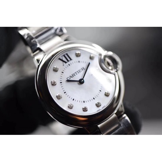 【V6出品】卡地亚 蓝气球 瑞士石英 33MM