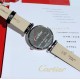 实拍 卡地亚-Cartier，狠货来袭，全真镶钻字面，瑞士石英机芯，加厚蓝宝石镜面[强]搭配美洲鳄鱼皮带[耶]尺寸35mm，超级漂亮、时尚不容错过