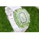 实拍 理查德•米勒清凉夏日最新款RichardMille RM 07-02✨酒桶形表壳由整块绿色由有机玻璃打造而成,配用原装西铁城全自动机芯,顶级橡树表带。尺寸为46mmx32mmx14mm。表壳加工无论从工程还是技术角度都堪称挑战,没有丝毫容错空间。女装腕表以著名的鸡尾酒及其蕴含的精神思潮为灵感。 实拍 理查德•米勒清凉夏日最新款RichardMille RM 07-02✨酒桶形表壳由整块绿色由有机玻璃打造而成,配用原装西铁城全自动机芯,顶级橡树表带。尺寸为46mmx32mmx14mm。表壳加工无论从工程还是技术角度都堪称挑战,没有丝毫容错空间。女装腕表以著名的鸡尾酒及其蕴含的精神思潮为灵感。